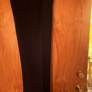Black Dress Pants with Classic Full-Length Design
